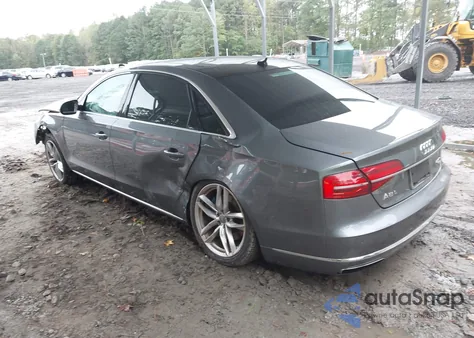 2015 Audi A8 L 4.0T from USA, damaged, VIN WAU32AFD7FN019029